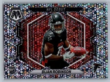 2023 Mosaic NFL Debut Disco #ND-9 Bijan Robinson (RC) - NM-MT *TEXCARDS*