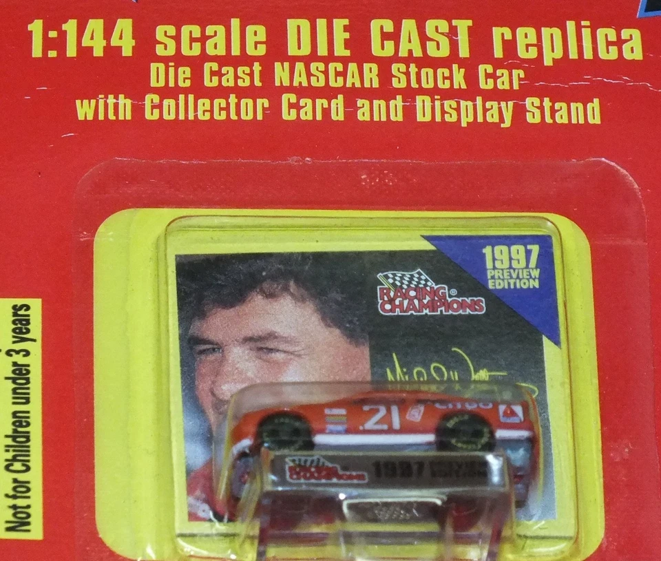 Nascar Racing Champions 1997 Edición Preview 1:144 Michael Waltrip ¡Coche Diecast! Foto 3 de 3