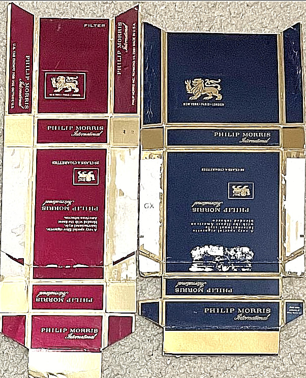 PHILIP MORRIS - Vintage Collection - USA 🇺🇸 - 80's - Empty