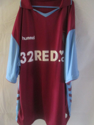 Aston Villa 2006-2007 Heim Fußball Trikot Größe XXL Extra Large Herren /9972