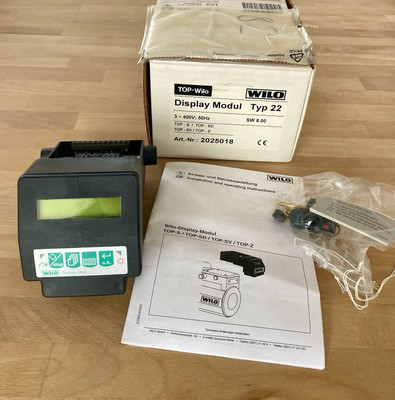 Wilo Displaymodul TOP-S/SD/SV/Z Typ 22
