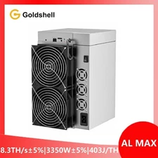 Goldshell AL MAX Crypto Miner ALPH Mining 8.3Th/s 3350W Power ALPH Coins Aleph