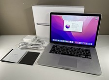 Apple 15" MacBook Pro A1398 2015 2.5GHz i7/ 16GB/ 512GB SSD/ M370X, Good Battery