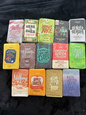 Perfectly Posh Bath Bar Soap New Choose 1