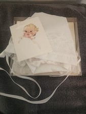 Nasharr Vintage Baby Bonnet The Magic Hanky Wedding New