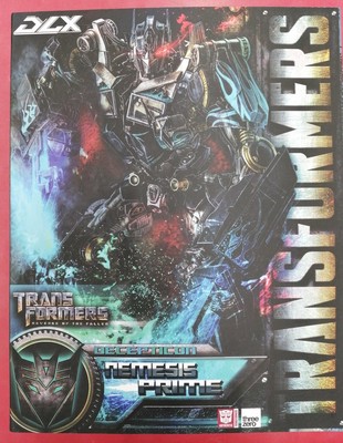 ThreeZero DLX Nemesis Prime Transformers Full Action Figure 28.5cm Diecast