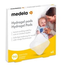 Medela Tender Care Hydrogel Pads Soothing Gel Pads, 4 pack, Nipple Pain Relief