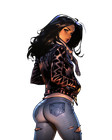Jessica Jones Night Scene Vinyl Car Decal Sticker 7" Weatherproof