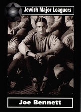 2003 Jewish Major Leaguers #37 Joe Bennett - NM New York NY Morrow Bay CA Card