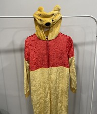 Disney Adult Winnie The Pooh Halloween 1 Piece Costume Pjs - Size Small 4/6