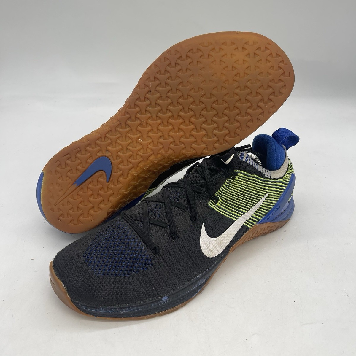Size 11 Nike Metcon DSX Flyknit Black Volt for sale online