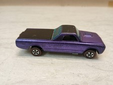 1967 Hot Wheels Custom Fleetside El Camino Purple Wblack Interior Hong Kong 1967 Hot Wheels Custom Fleetside El Camino Purple Wblack Interior Hong Kong