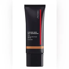 Shiseido Synchro Skin Self Refreshing Skin Tint shade 415 Tan Kwanzaa