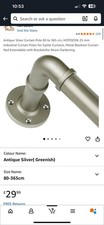 Brand new Curtain Pole 80 to 365 cm