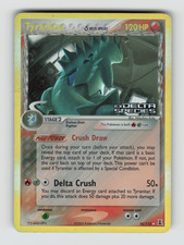 Delta Species 16/113 Tyranitar Reverse Holo Rare DMG