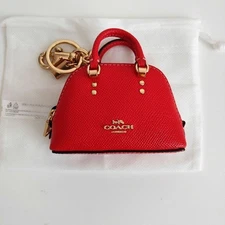 COACH Mini Katie Satchel Bag Charm