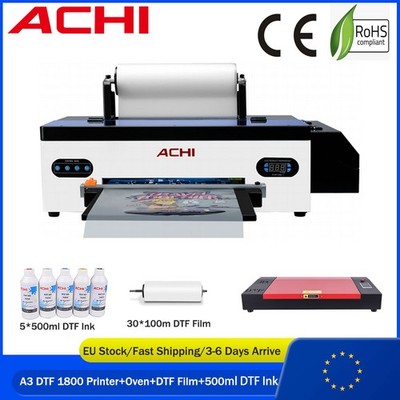 ACHI A3 DTF 1800 Professional Heat Transfer PrintingMachine with Epson Printhead