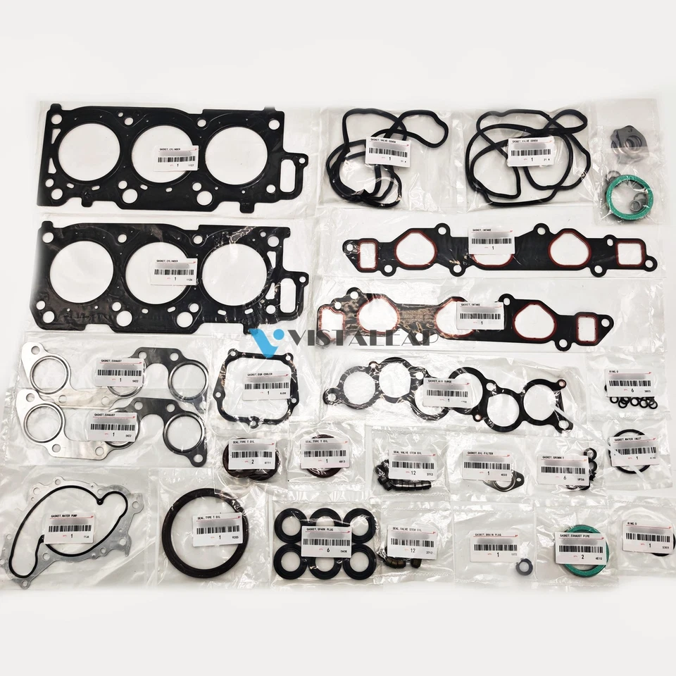 1MZFE HEAD GASKET SET For 99-06 Toyota Avalon Camry Lexus ES300 RX300 3.0 24V Foto 2 de 4