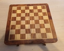 Scacchiera in Legno Pieghevole 3,2 cm con Pezzi Completi e Custodia – Nuova