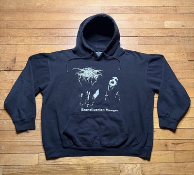 Darkthrone Transilvanian Hunger Black Hoodie Sweatshirt Men s Size XL
