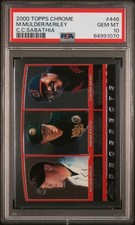 2000 Topps Chrome C.C. SABATHIA #446 PSA 10 HOF