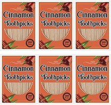 Cinnamon Flavored Toothpicks Bulk Oral Hygiene Dental Care