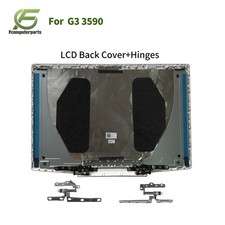 New 03HKFN For Dell G3 15 3590 White LCD Back Cover W/ Hinges Screws 3HKFN US