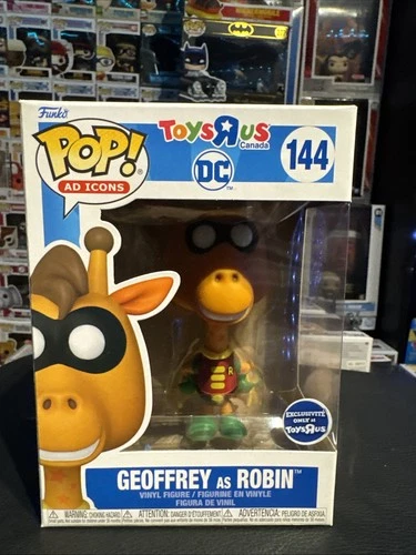 Funko Pop Ad Icons Toys R’ Us Canada Geoffrey As Robin TRU Exclusive #144
