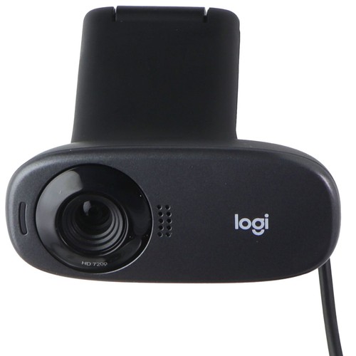 Logitech C310 HD USB Webcam (960-000585/V-U0015) - Black - Picture 2 of 5
