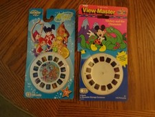 2- NEW- 3 REELS EACH VIEW MASTER 3D REELS-MICKEY  DINOSAUR  WINX CLUB-CHOOSE