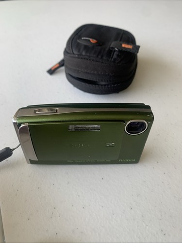 Fujifilm Finepix Z10FD Green Digital Camera W Battery ,Case/Bag &SD Memory Card - Picture 6 of 20