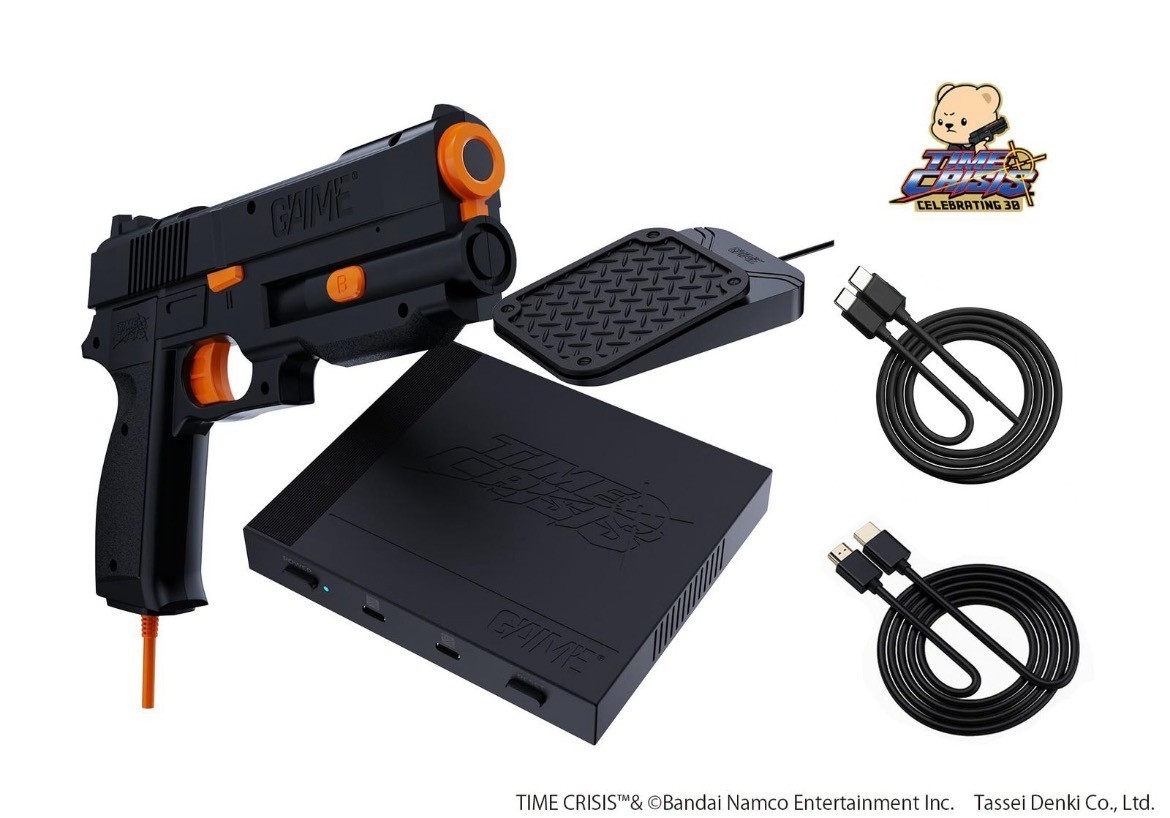 G'AIM'E Time Crisis Premium Version TD-002-J Includes 4 Games NEW