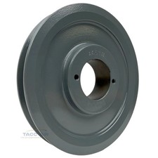 AK61H Cast Iron 6" Single Groove Pulley A Section V Belt 4L For H Bushing