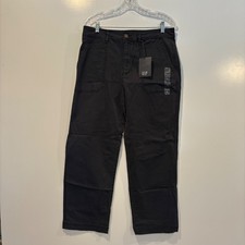 NWT GAP Girlfriend Khaki High Rise Stretch Pants Charcoal Gray Womens Size 12