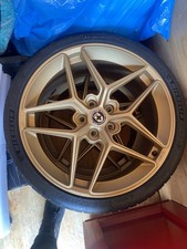 Hre Flowform Ff10 19x8.5 Bronze Wheels W Michelin Pilot Sport Tires Hre Flowform Ff10 19x8.5 Bronze Wheels W Michelin Pilot Sport Tires