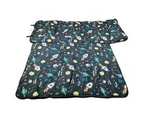 Toddler Nap Mat, Rollup Design Kid Sleeping Mat with Removable Pillow  Blanket