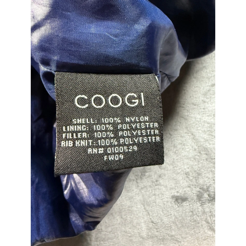 COOGI 2X Puffer Vest Full Zip Sleeveless Padded Outerwear Menswear - Image 4 of 4