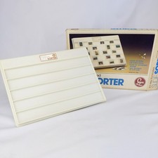 Logan 1055 Vintage Slide Sorter Illuminated E-Z View Metal Frame 40 Capacity