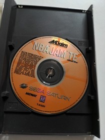 NBA Jam T.E. (Sega Saturn, 1996) Acclaim Midway CIB w/ Reg Card - Tested Works