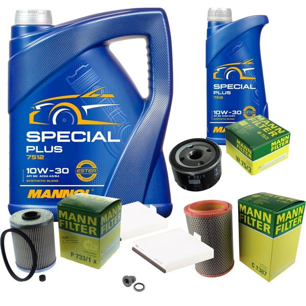 Inspektionspaket 6L Mannol Special Plus 10W-30 FüR Renault Espace III 1.9 Dti-image