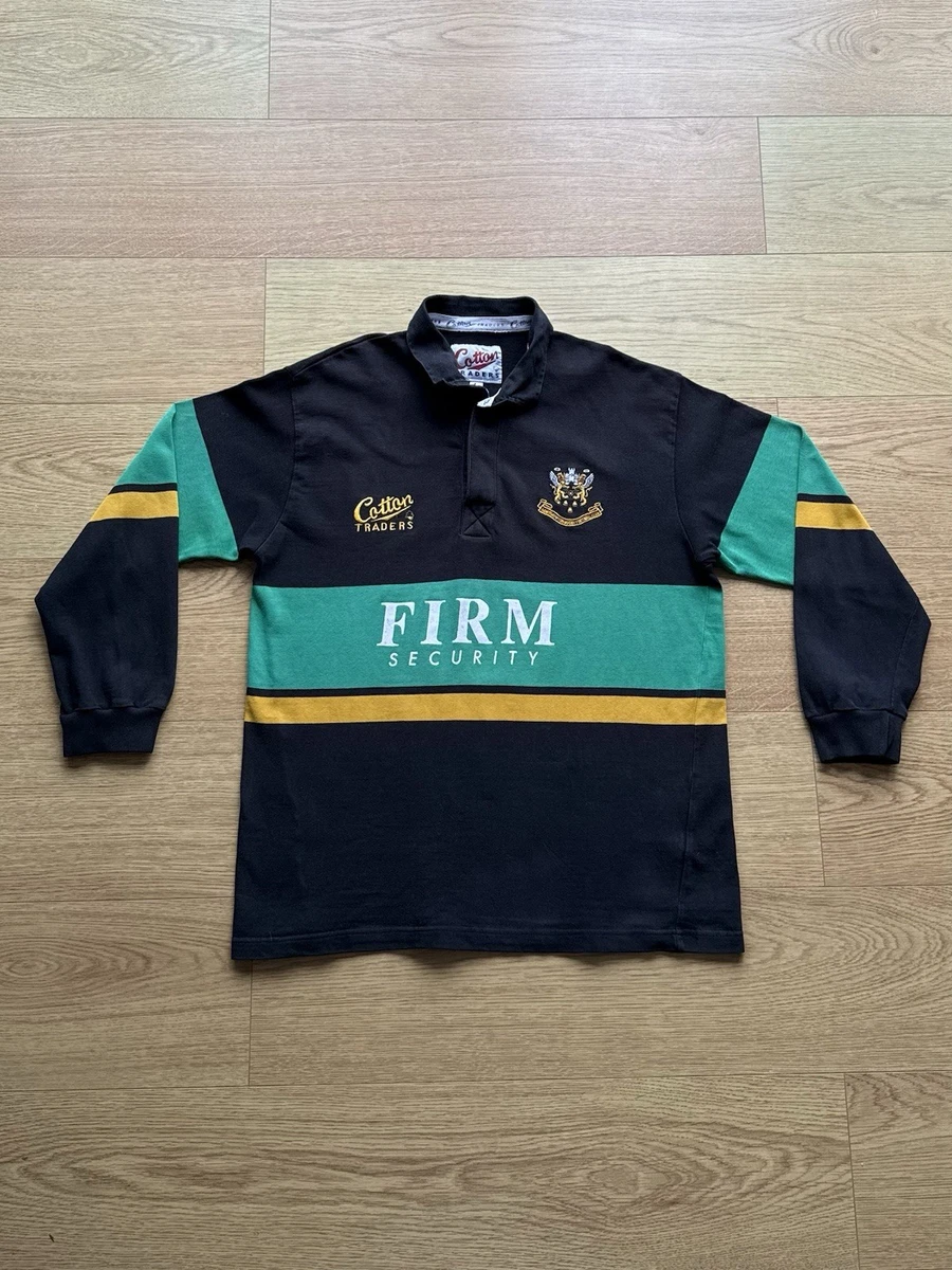 Maillot De Rugby Northampton Saints Vintage 1994 - Taille XL (Extra Large) - Occasion Avec Défauts
