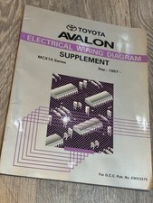 TOYOTA AVALON ELECTRICAL WIRING DIAGRAM SUPPLEMENT MCX10 Series Sep., 1997~