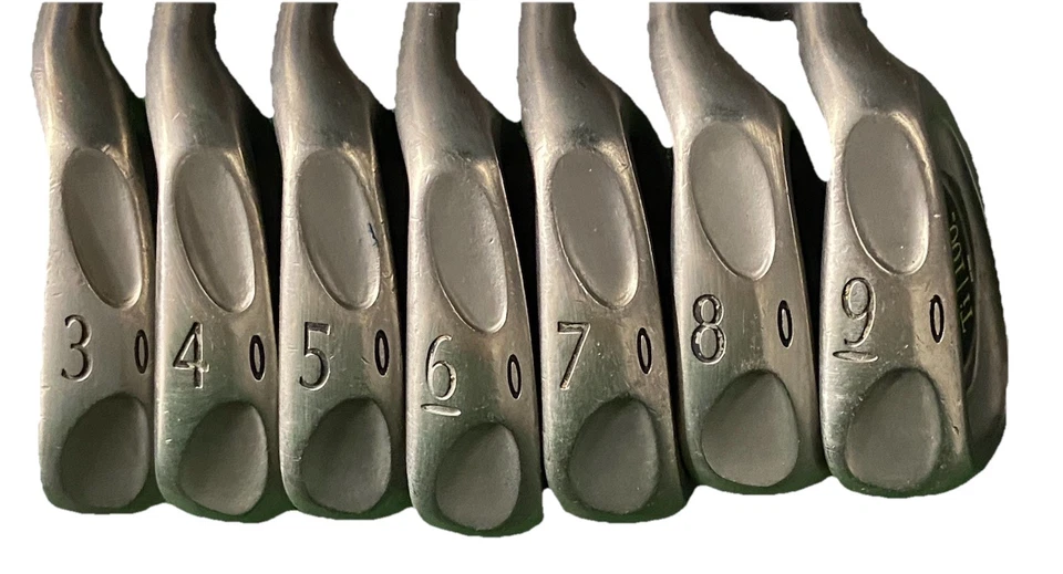 Набор айронов Tommy Armour Ti 100 из чистого титана 3i-9i под правую руку обычный графит 5i 38 дюймов изящный - Изображение 2 из 4