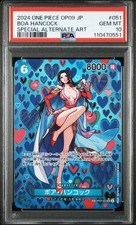 One Piece OP09 Japanese Boa Hancock SP OP07-051 SR PSA 10