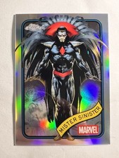 2025 Topps Chrome Marvel Mister Sinister 155 Silver Refractor