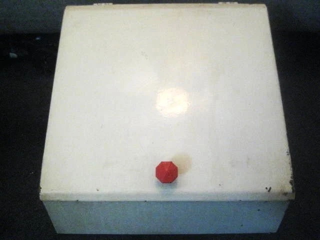 Metal Bread Box MCM Hinged Lid Kitchen Farmhouse Tapered 13" By 12" Vintage
Opens in a new window or