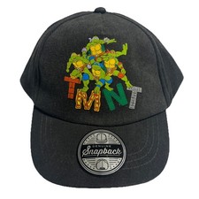 Teenage Mutant Ninja Turtles TMNT Snapback Kids Hat Nickelodeon OSFM NWT 