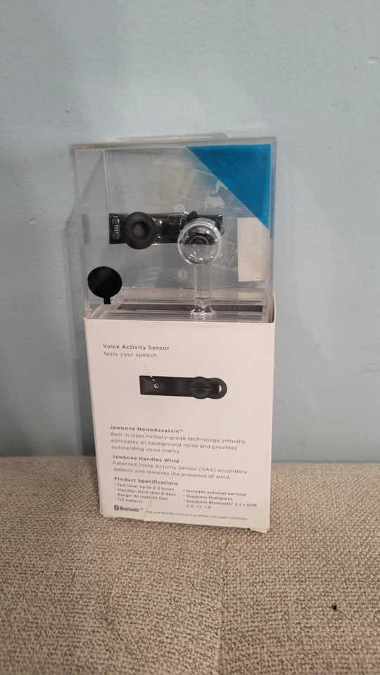 Auriculares Bluetooth Jawbone PRIME de Aliph Verizon - NoiseAssassin - En caja - Sin... Foto 3 de 4