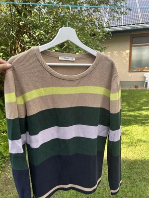 Maas Pullover Größe 40 Bunt Gestreift