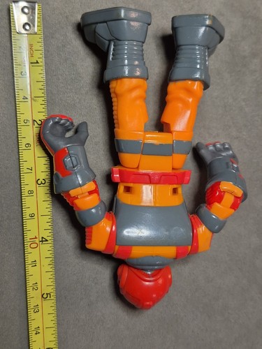 Fisher-Price Rescue Heroes Pilot Action Figure 2010 Orange & Red 5" - Picture 8 of 11